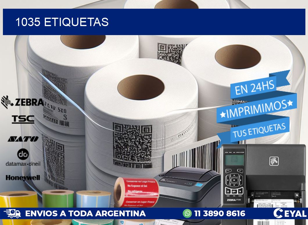 1035 ETIQUETAS