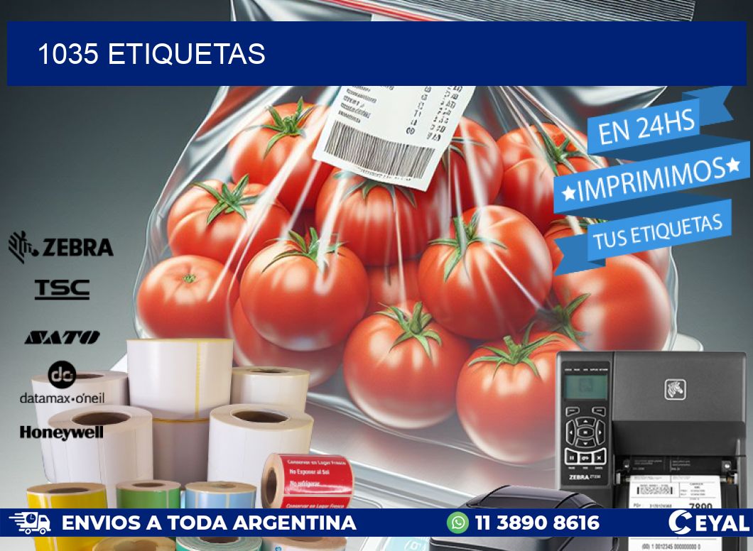 1035 ETIQUETAS