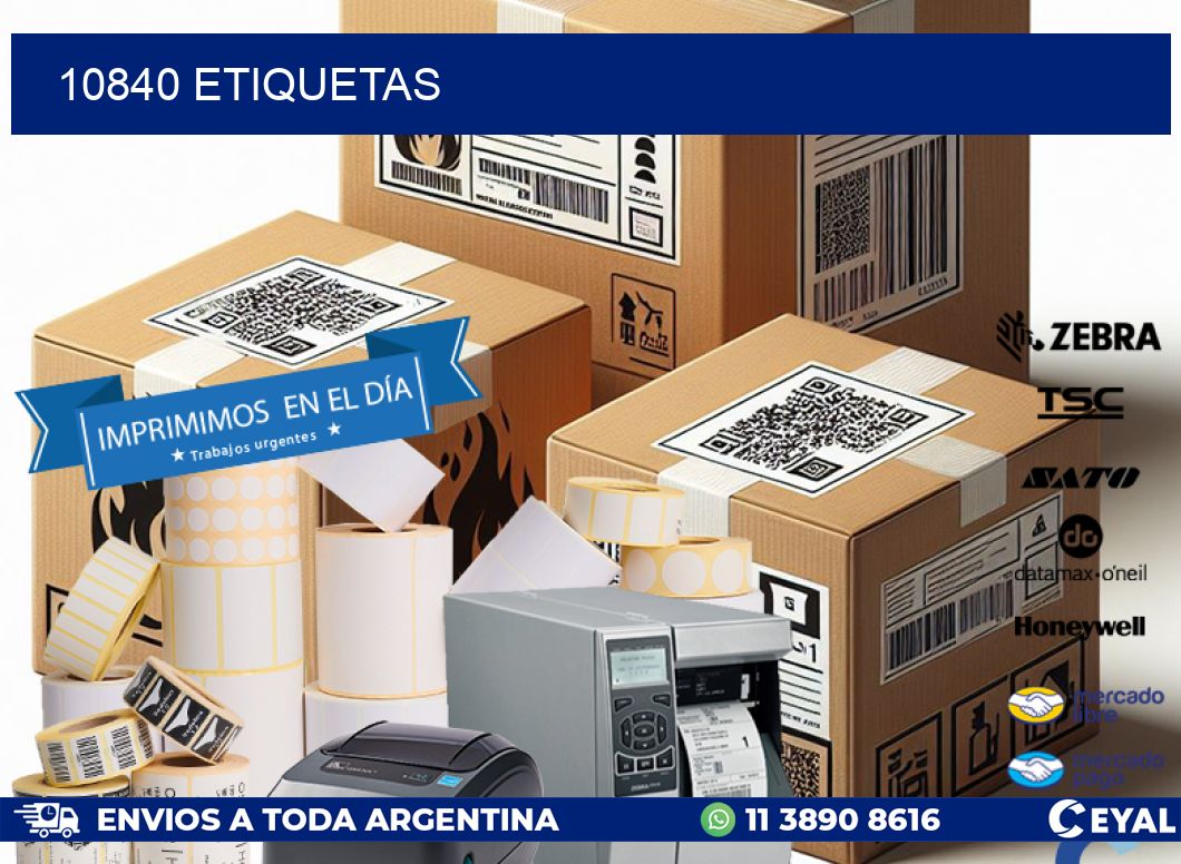 10840 ETIQUETAS