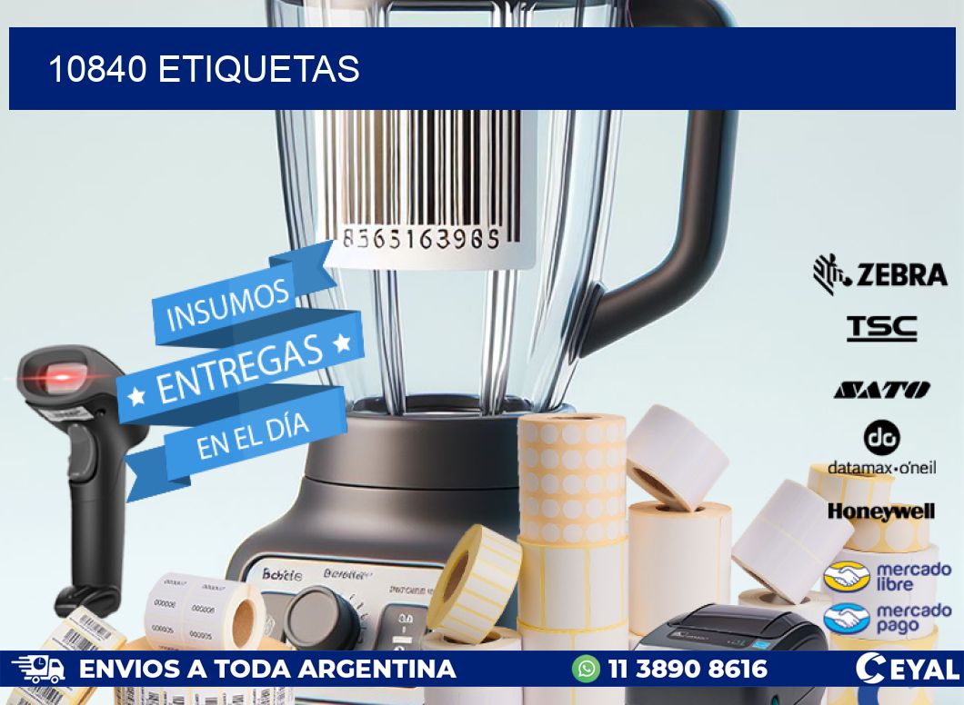 10840 ETIQUETAS