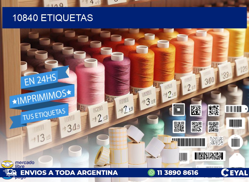 10840 ETIQUETAS