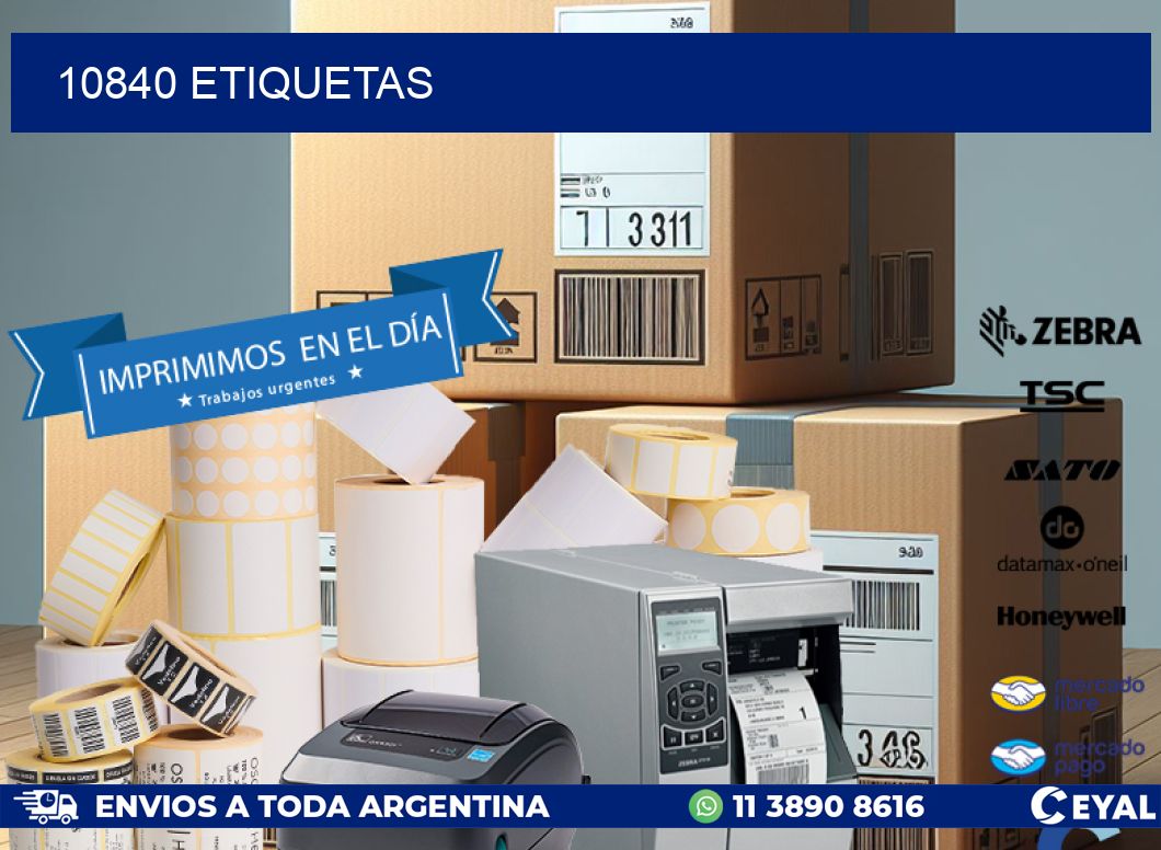 10840 ETIQUETAS