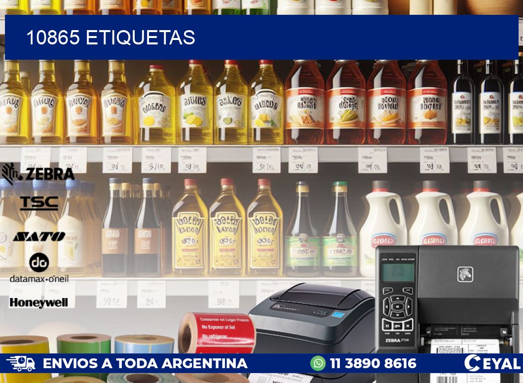 10865 ETIQUETAS