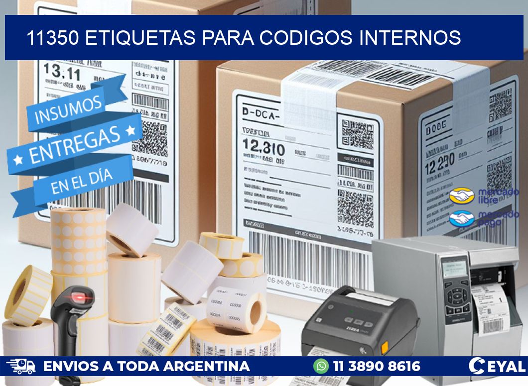 11350 ETIQUETAS PARA CODIGOS INTERNOS