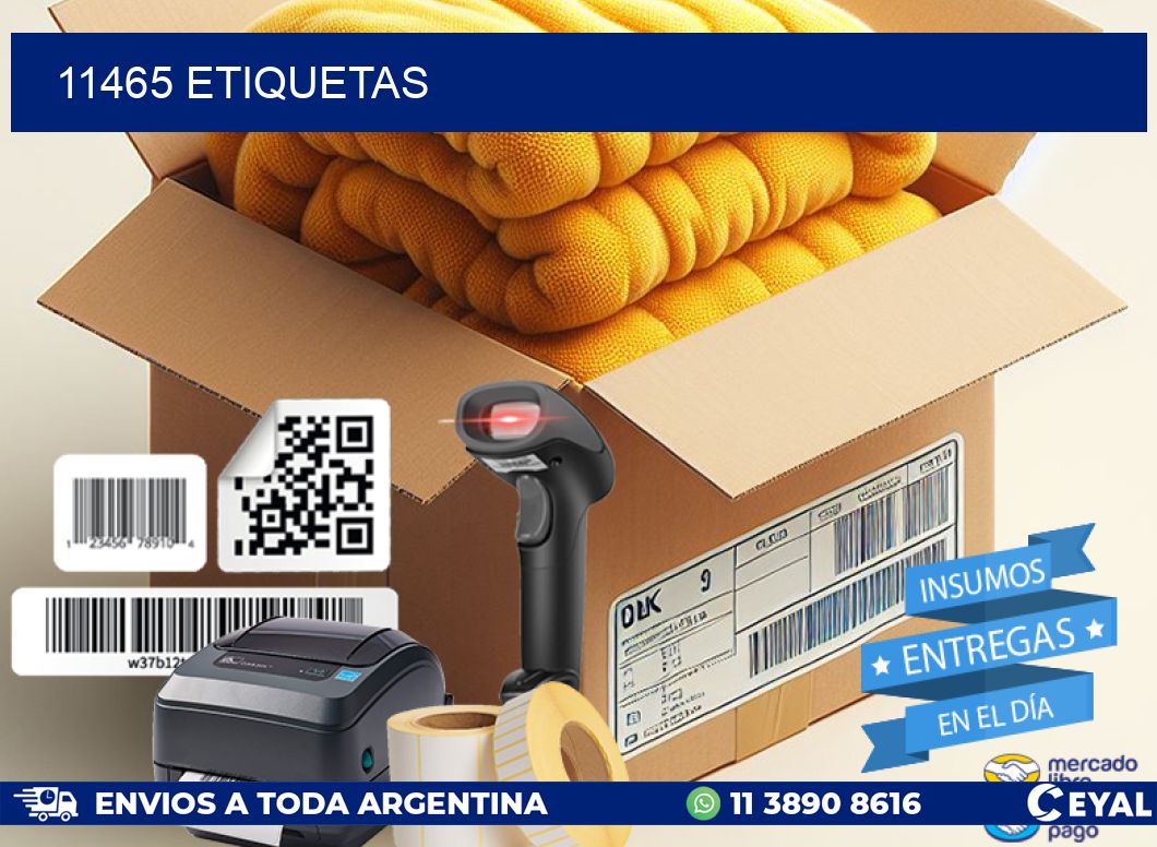 11465 ETIQUETAS