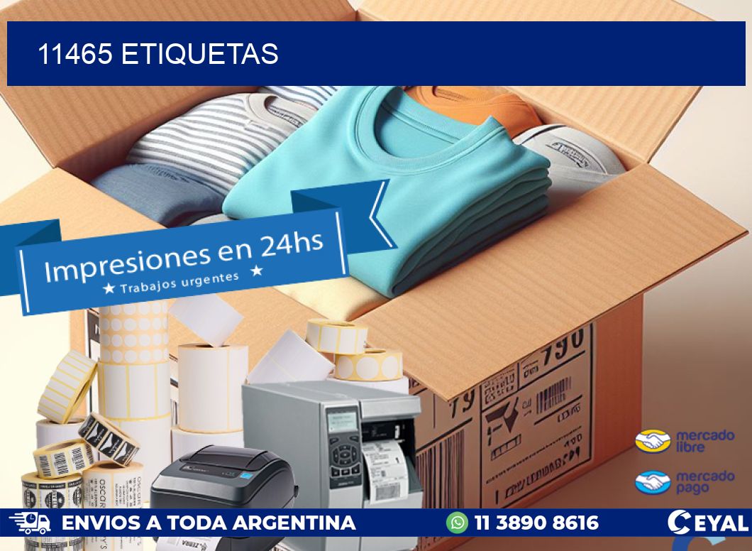 11465 ETIQUETAS