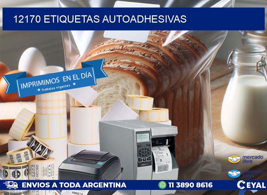12170 ETIQUETAS AUTOADHESIVAS