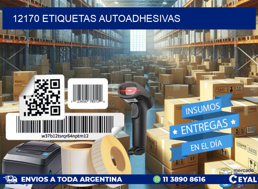 12170 ETIQUETAS AUTOADHESIVAS