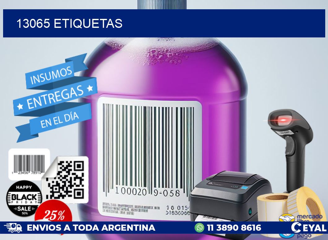 13065 ETIQUETAS