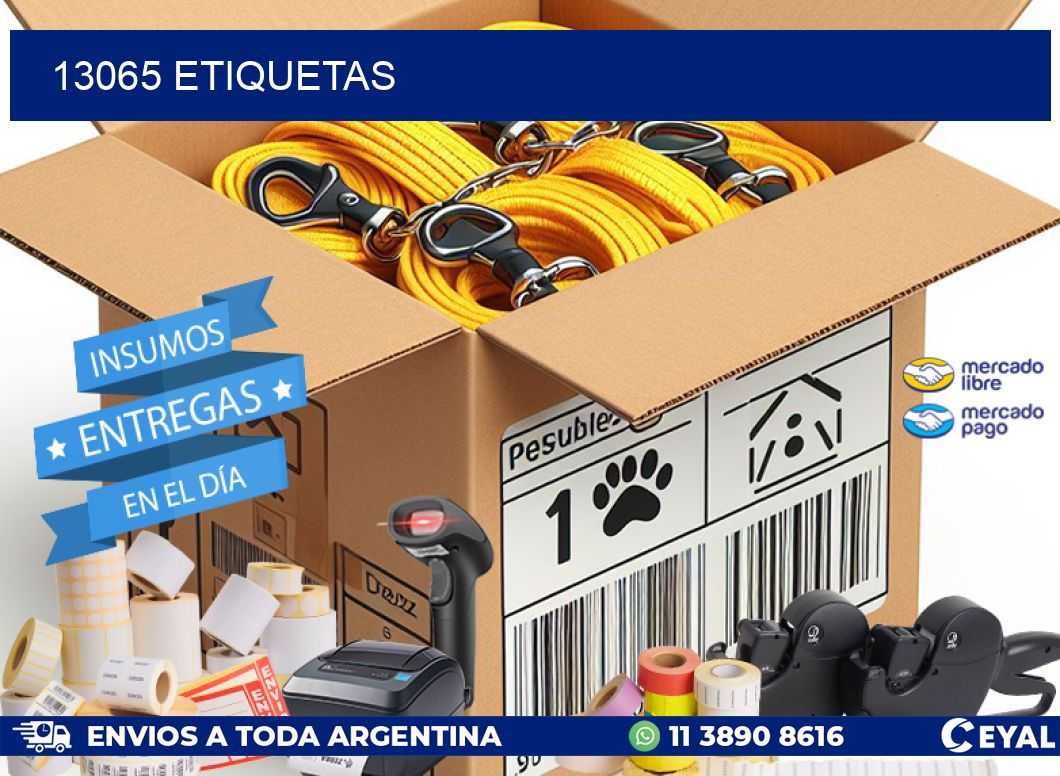 13065 ETIQUETAS