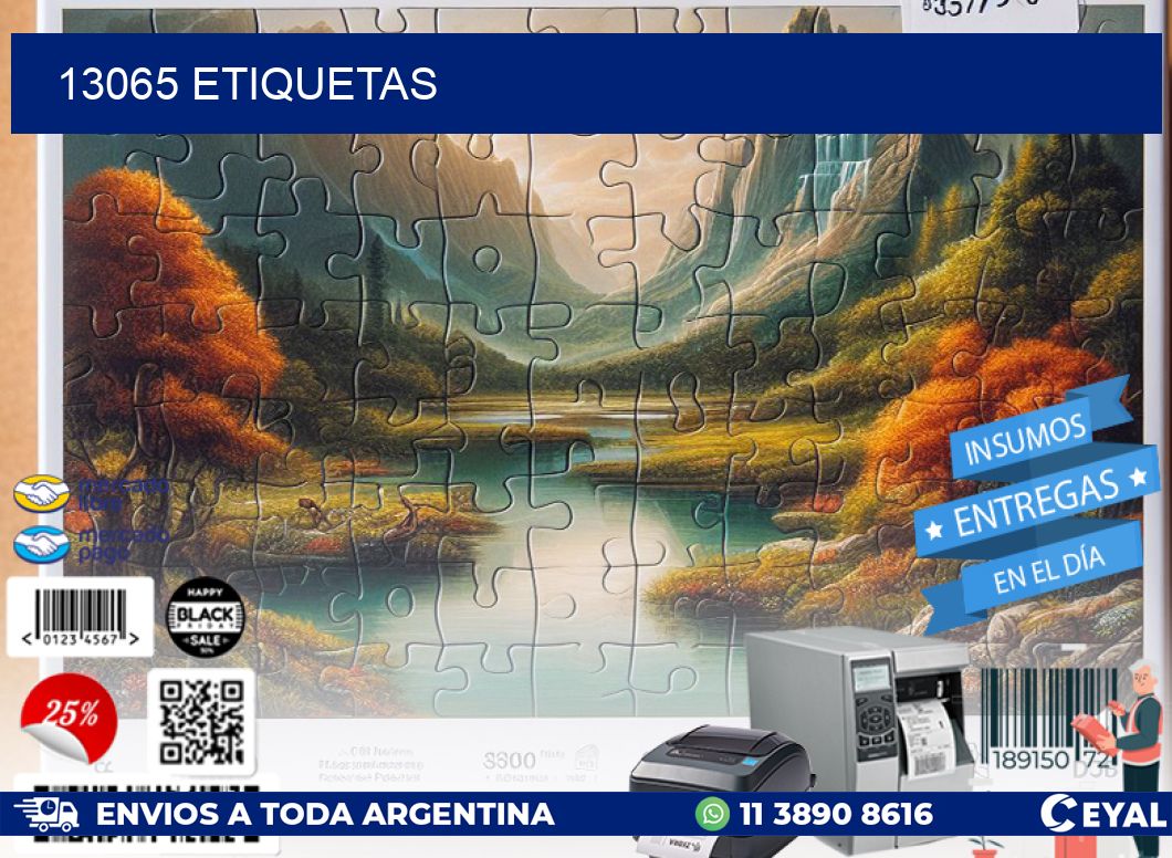 13065 ETIQUETAS