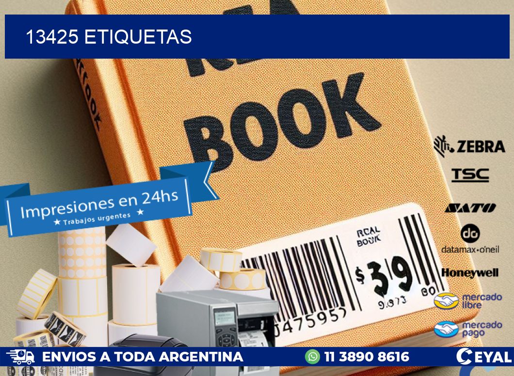 13425 ETIQUETAS