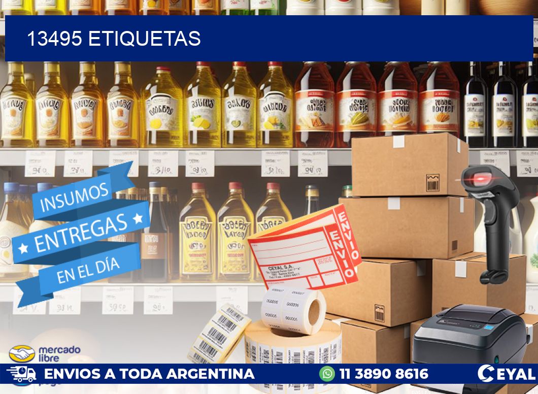 13495 ETIQUETAS