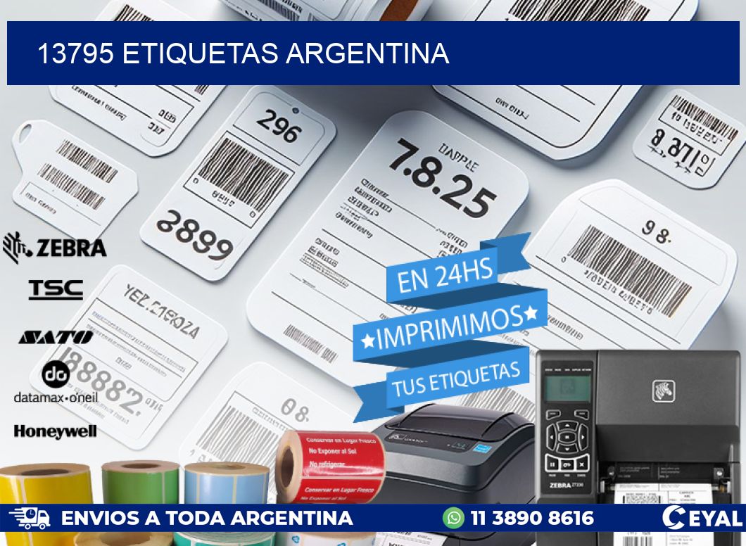 13795 ETIQUETAS ARGENTINA