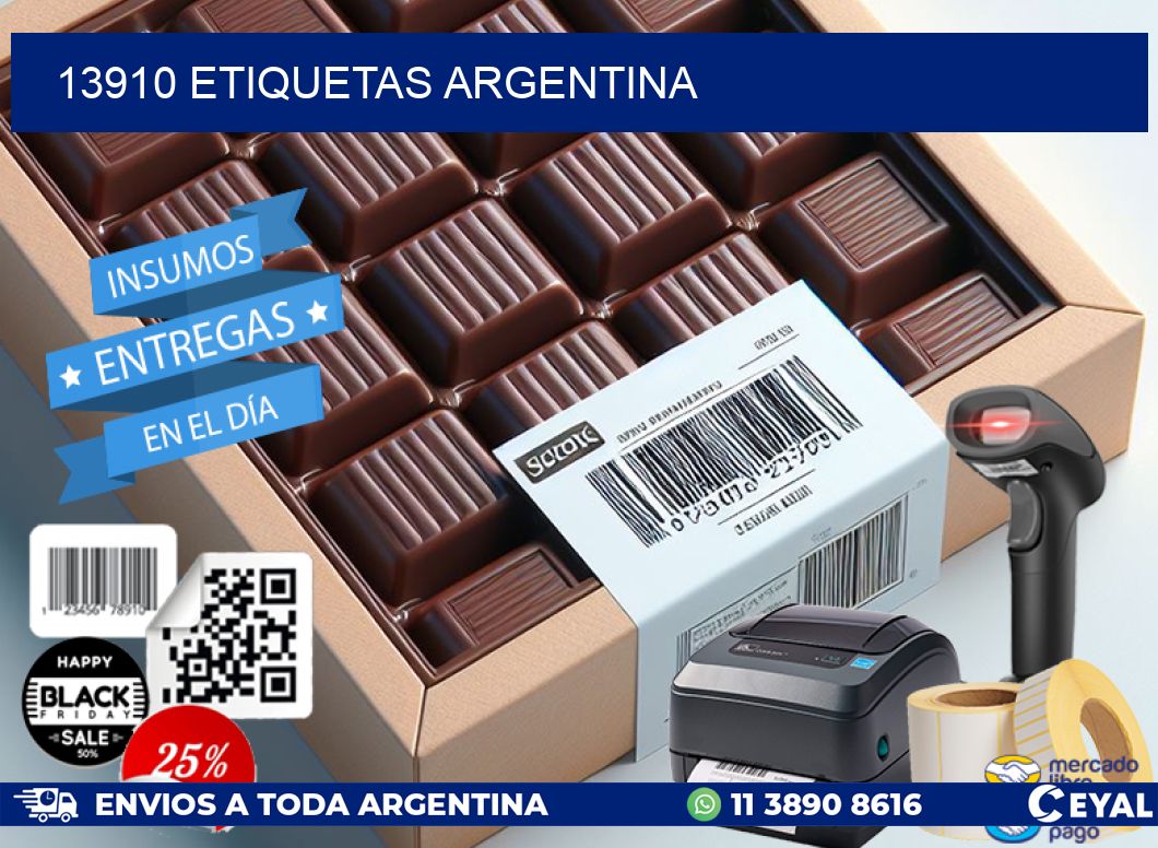 13910 ETIQUETAS ARGENTINA