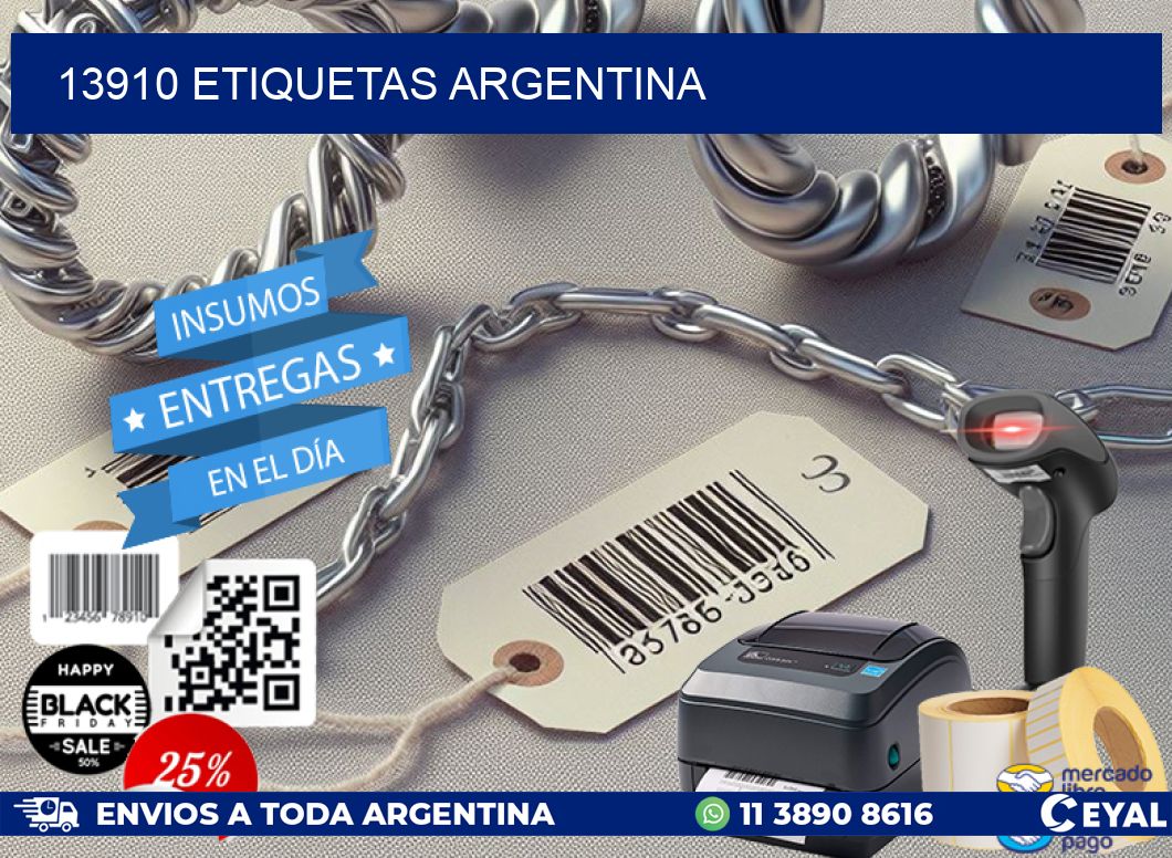 13910 ETIQUETAS ARGENTINA