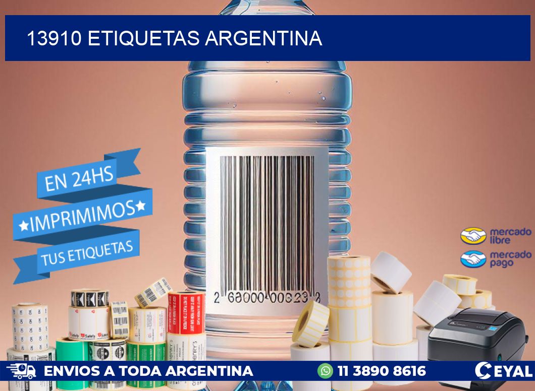 13910 ETIQUETAS ARGENTINA