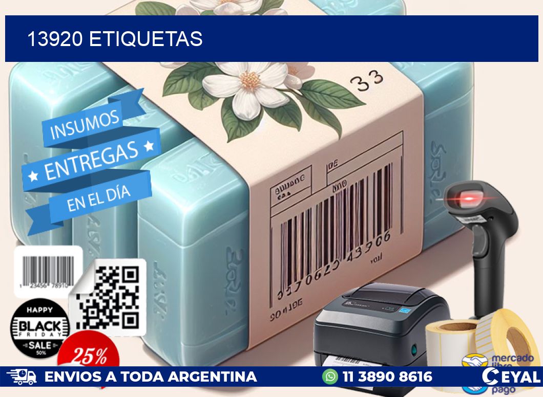 13920 ETIQUETAS
