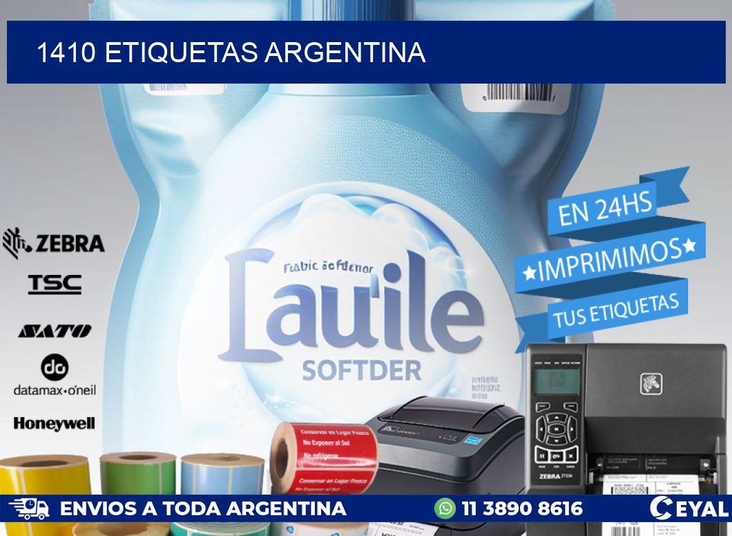 1410 ETIQUETAS ARGENTINA