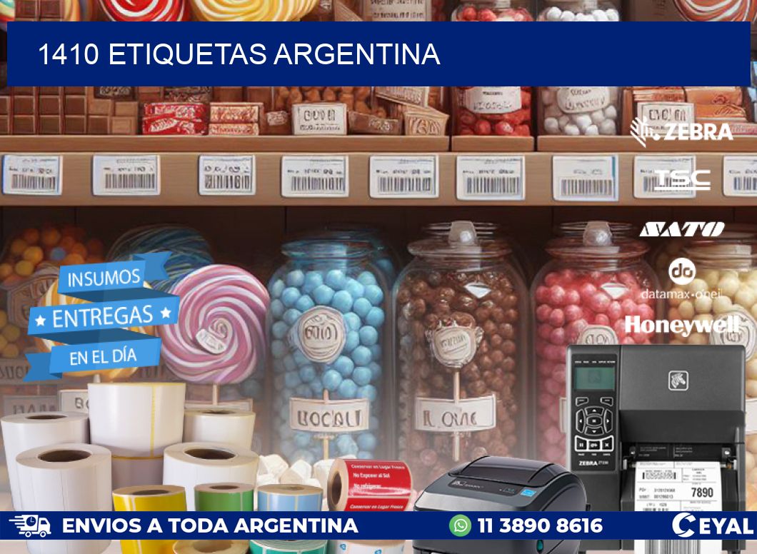 1410 ETIQUETAS ARGENTINA
