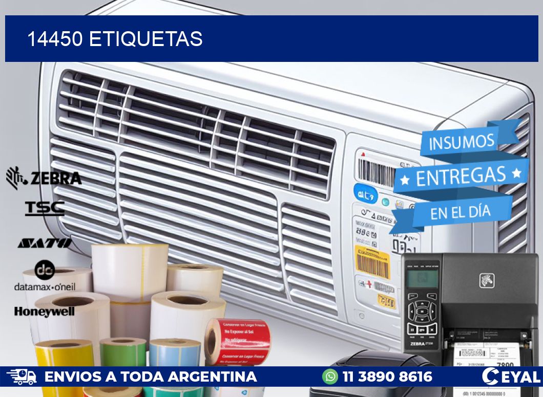 14450 ETIQUETAS