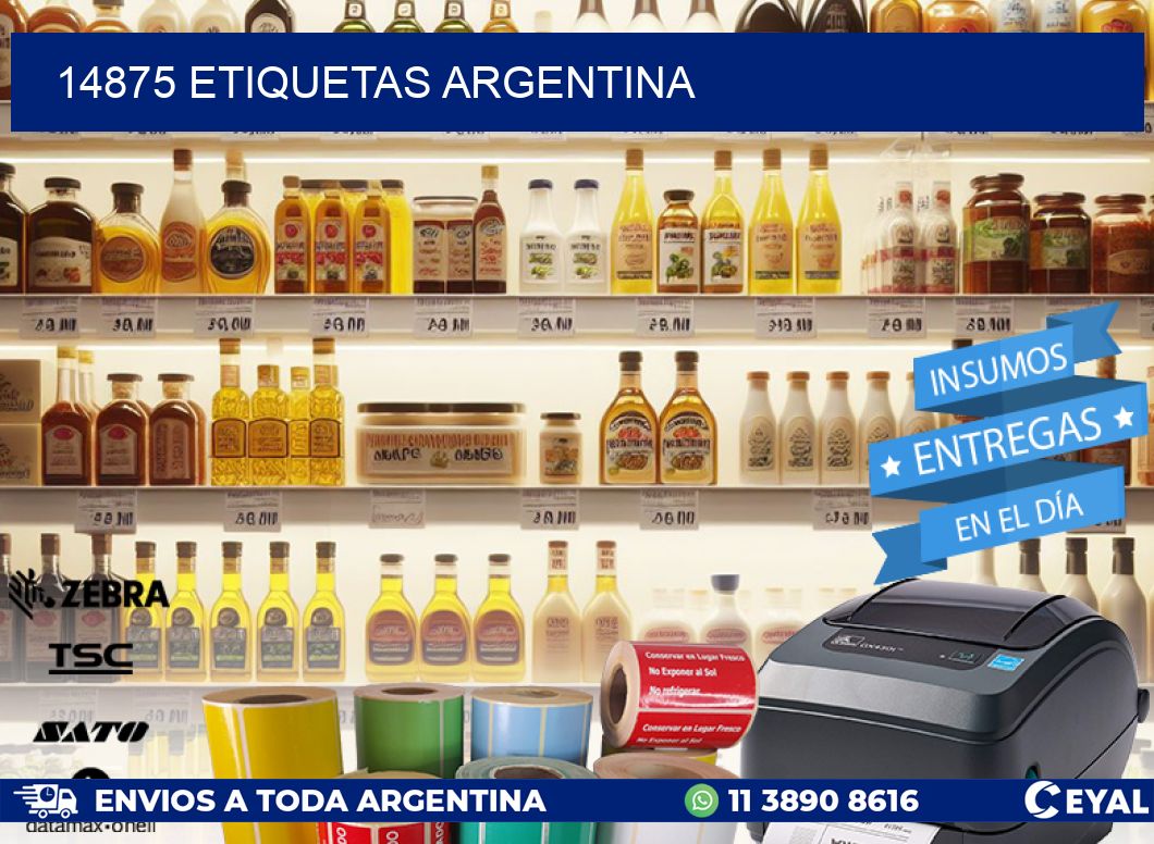 14875 ETIQUETAS ARGENTINA