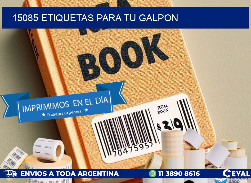 15085 ETIQUETAS PARA TU GALPON