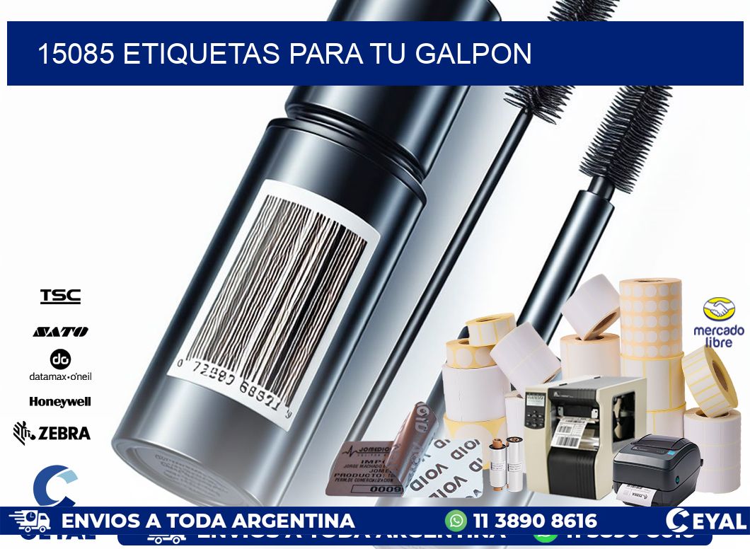 15085 ETIQUETAS PARA TU GALPON