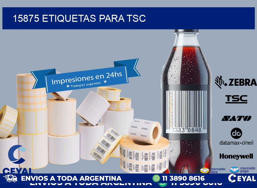 15875 ETIQUETAS PARA TSC