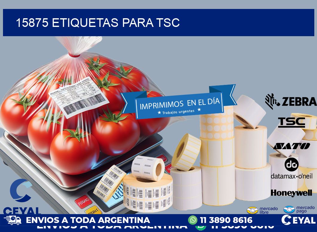 15875 ETIQUETAS PARA TSC
