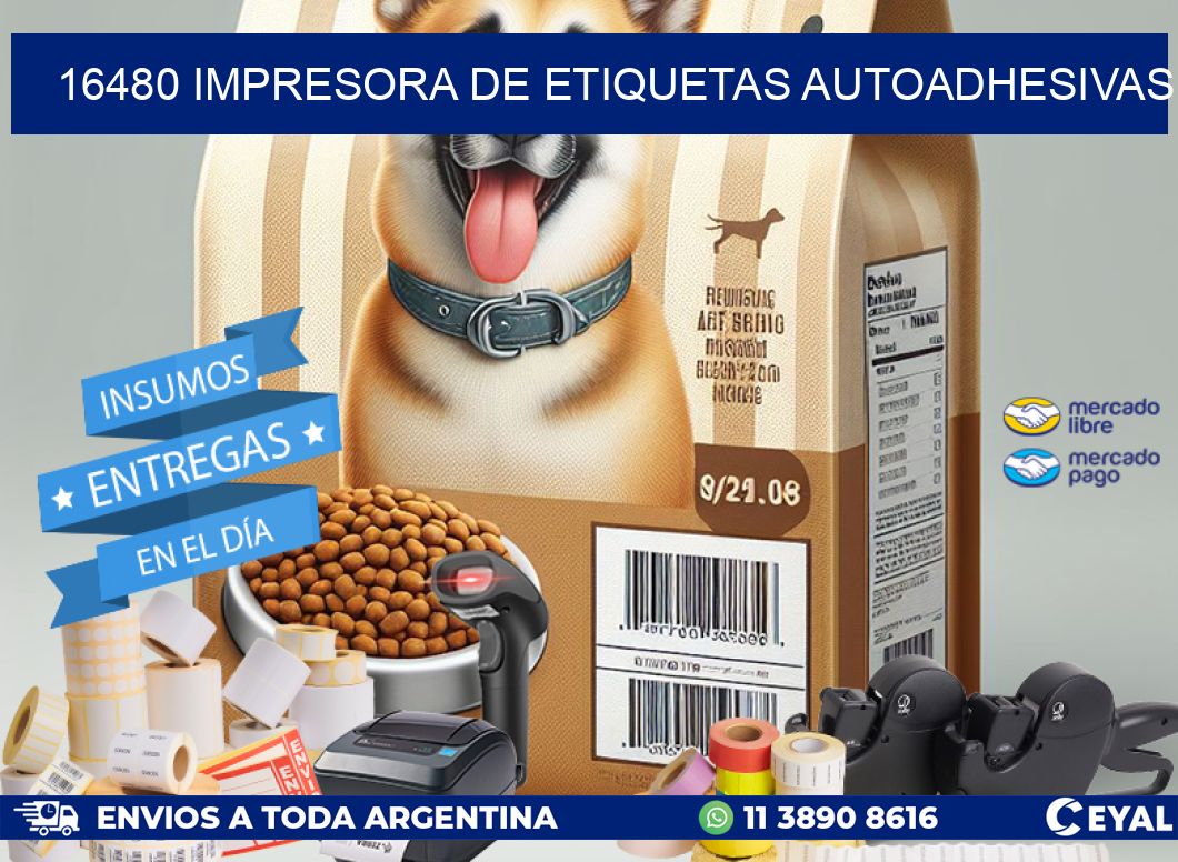 16480 IMPRESORA DE ETIQUETAS AUTOADHESIVAS