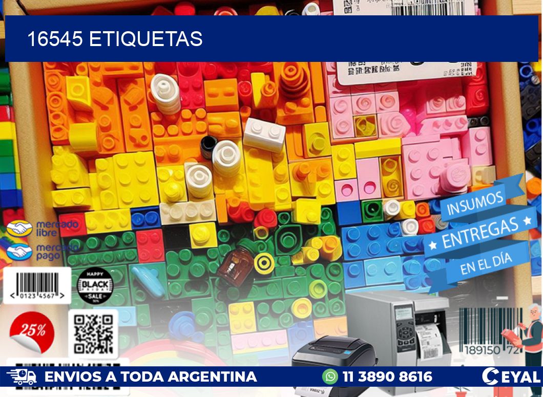 16545 ETIQUETAS
