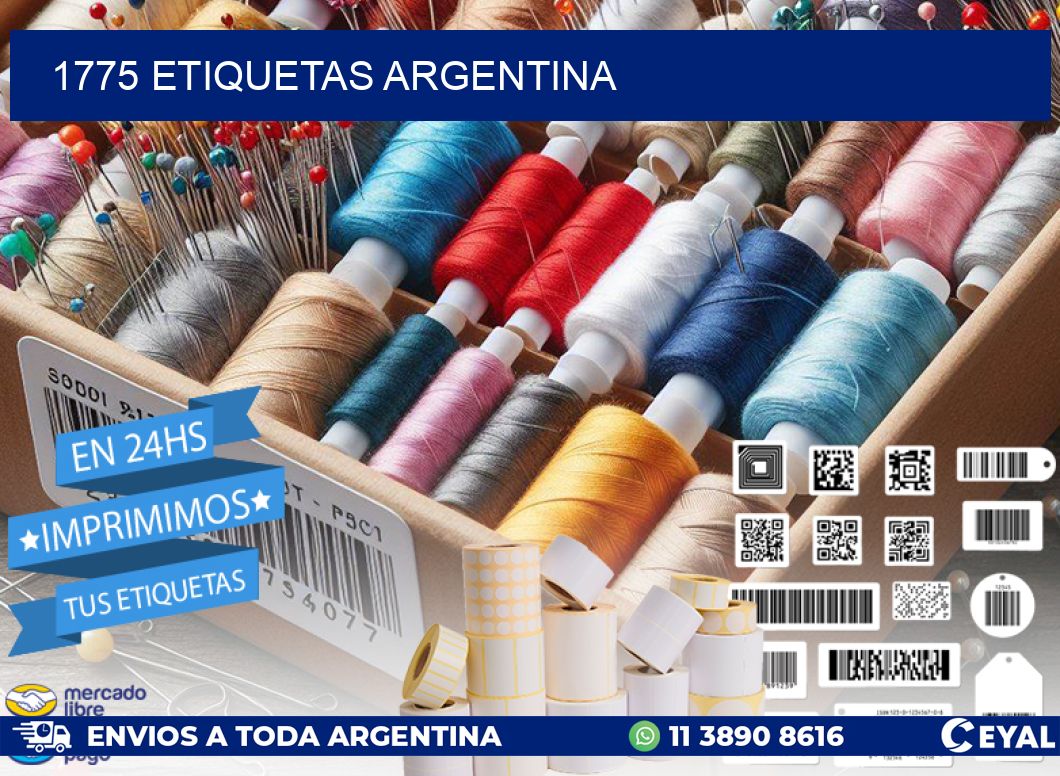 1775 ETIQUETAS ARGENTINA