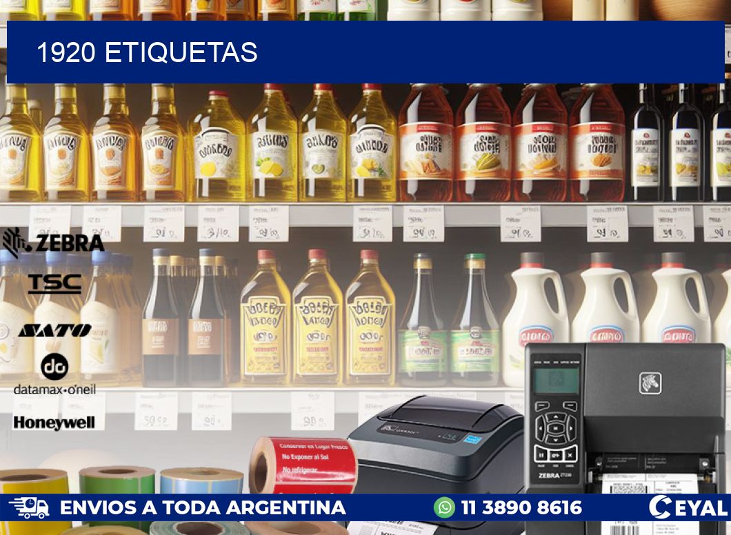 1920 ETIQUETAS