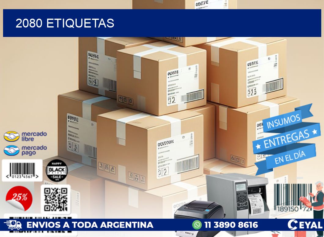 2080 ETIQUETAS