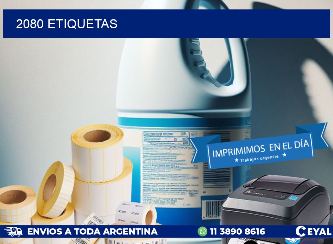 2080 ETIQUETAS