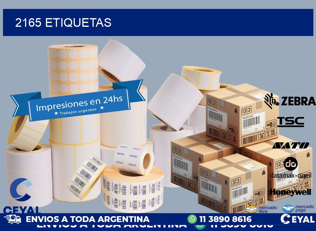 2165 ETIQUETAS