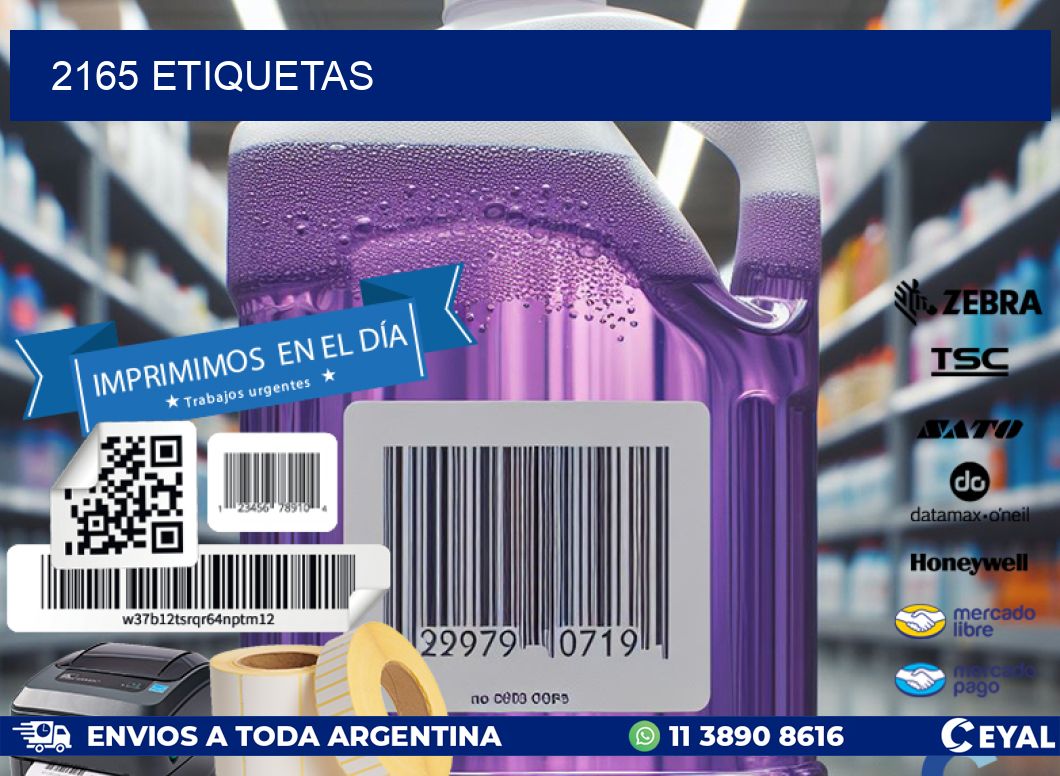 2165 ETIQUETAS