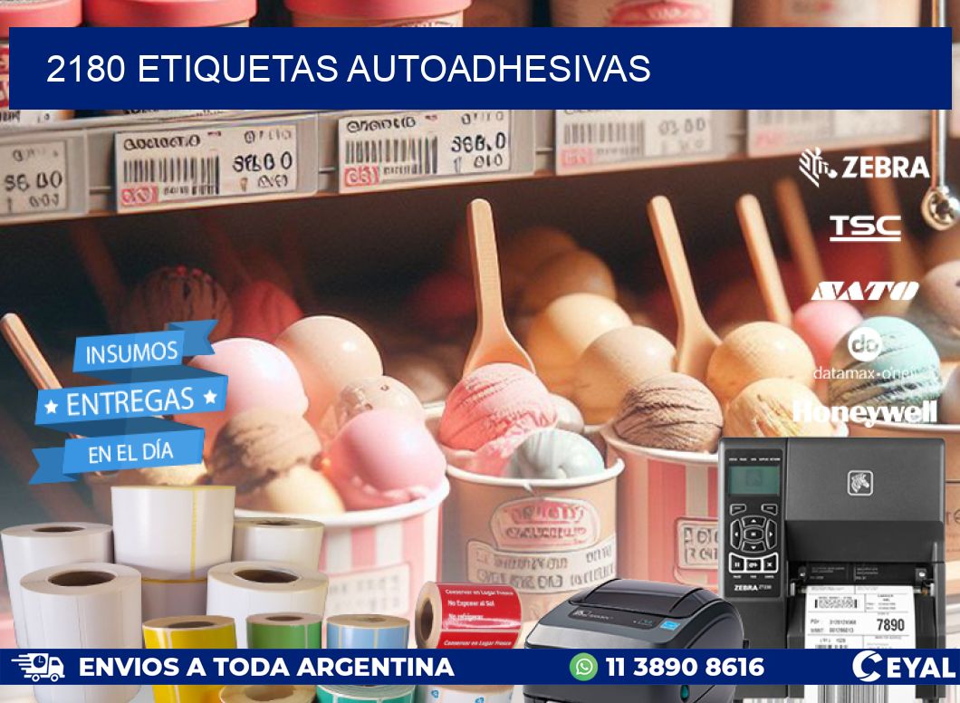 2180 ETIQUETAS AUTOADHESIVAS