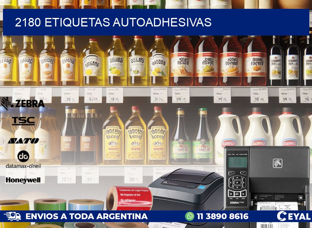 2180 ETIQUETAS AUTOADHESIVAS