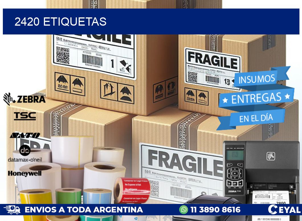 2420 ETIQUETAS