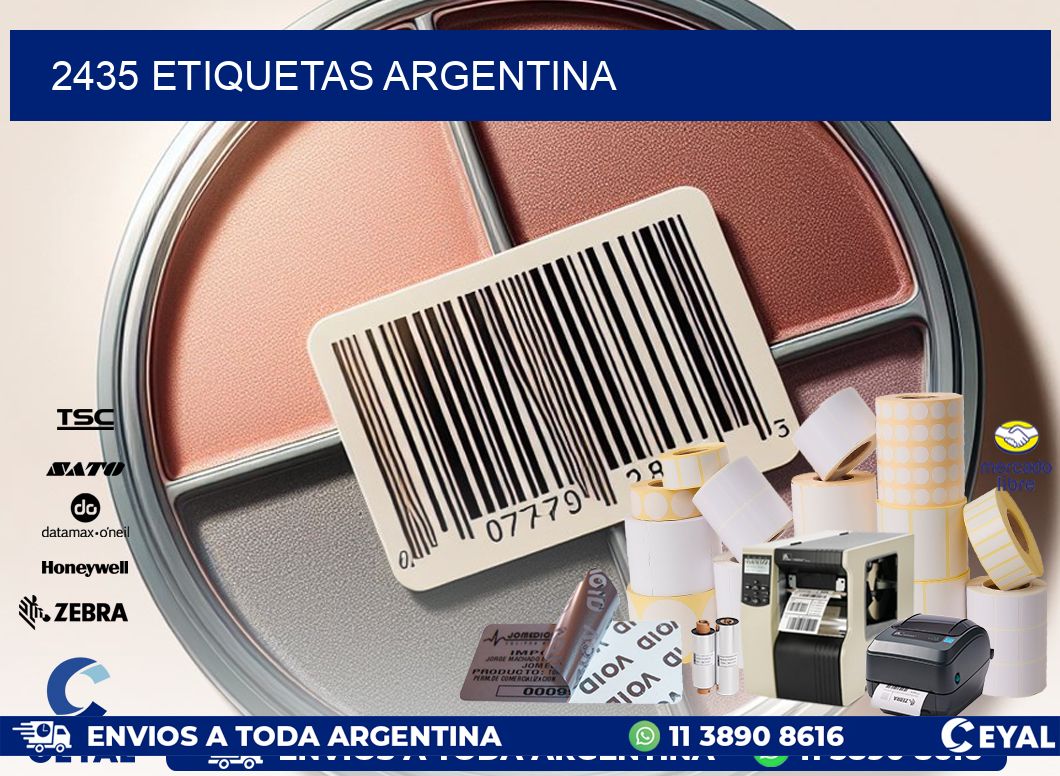2435 ETIQUETAS ARGENTINA