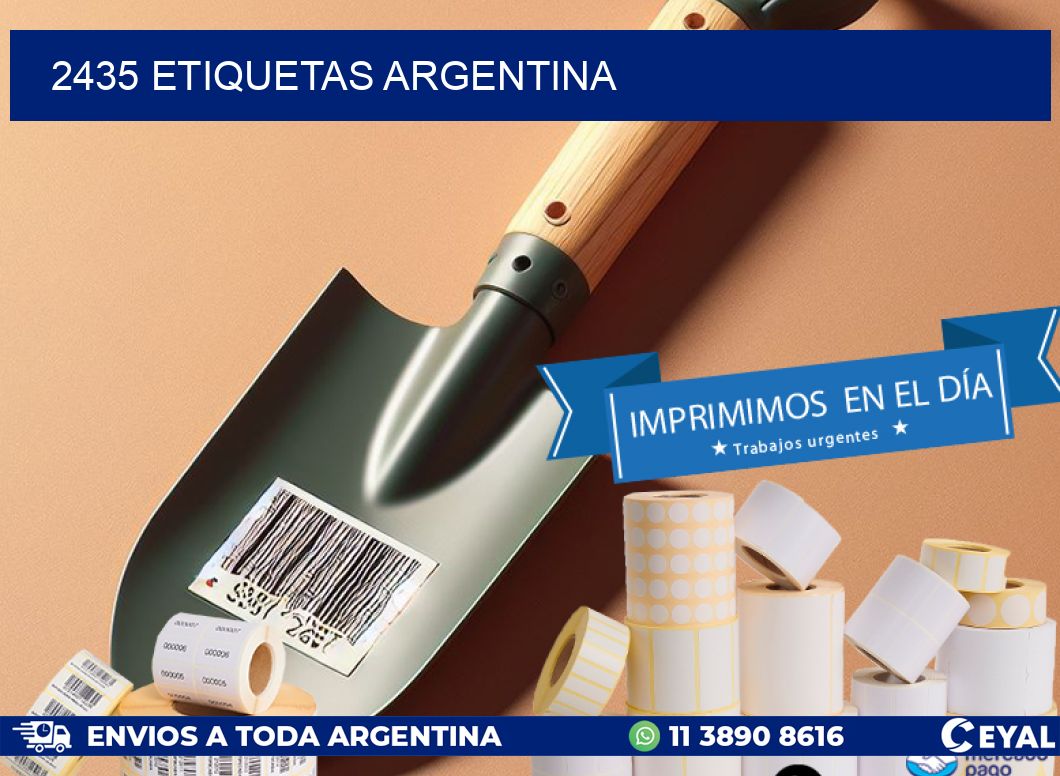 2435 ETIQUETAS ARGENTINA