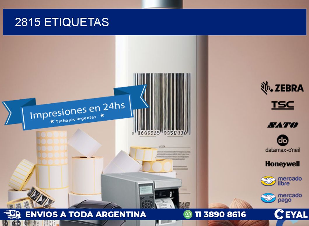 2815 ETIQUETAS