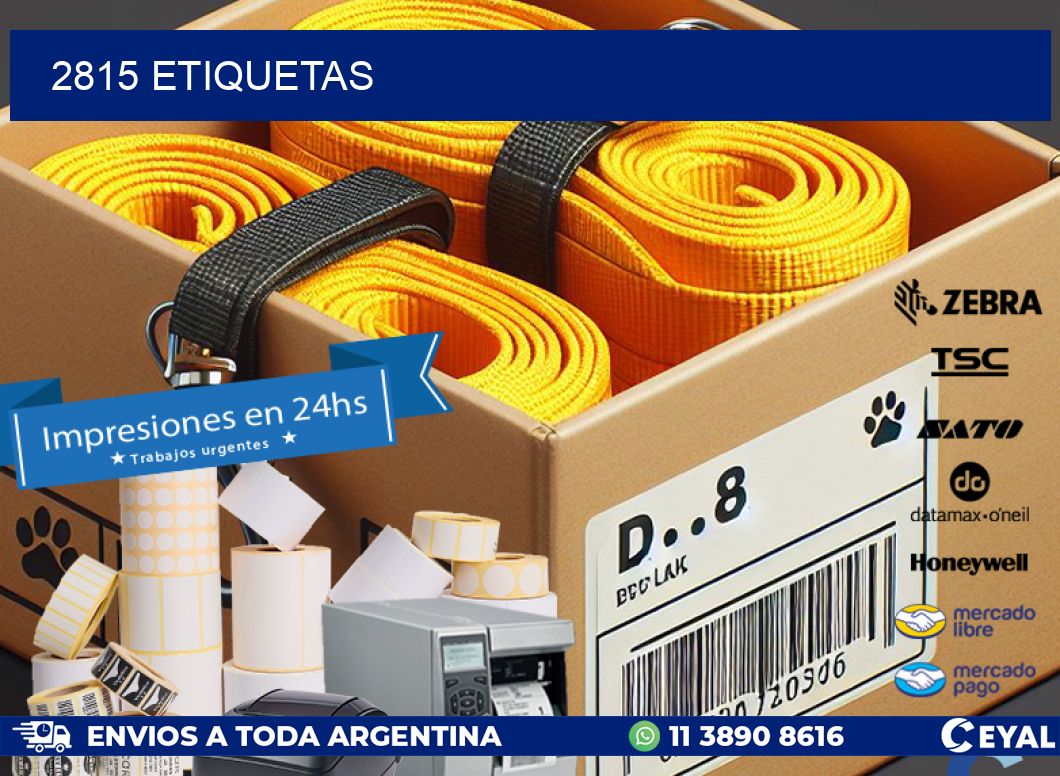 2815 ETIQUETAS