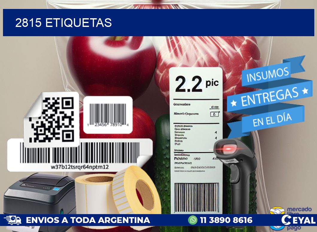 2815 ETIQUETAS