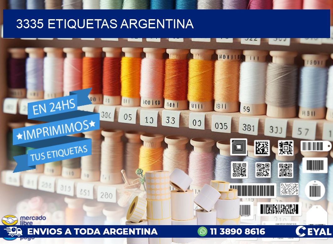 3335 ETIQUETAS ARGENTINA