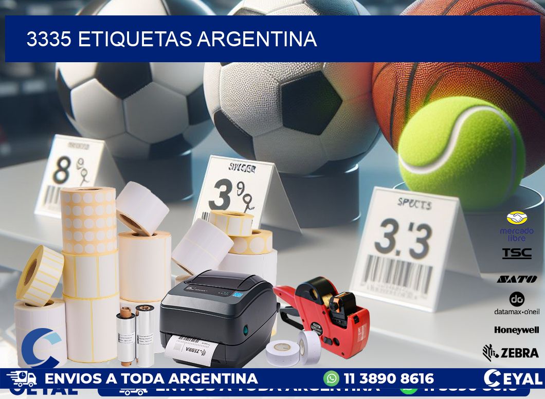 3335 ETIQUETAS ARGENTINA