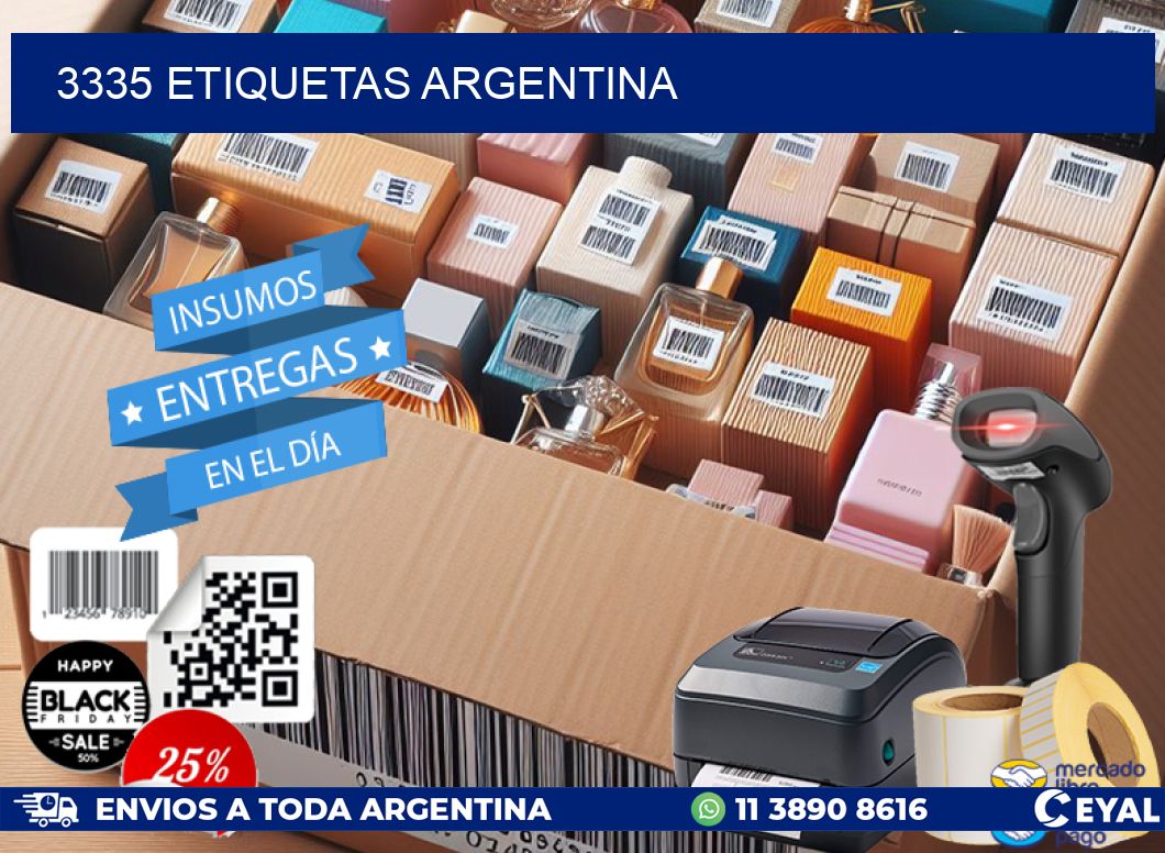 3335 ETIQUETAS ARGENTINA