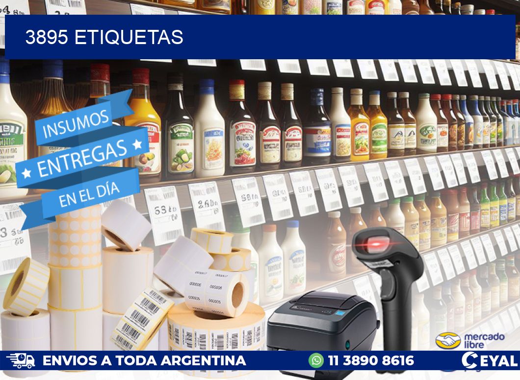 3895 ETIQUETAS